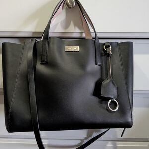 Elegant Black Tote Bag